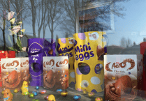 Abergavenny funeral directors collect easter eggs for Cerebral Palsey Cymru