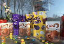 Abergavenny funeral directors collect easter eggs for Cerebral Palsey 
