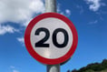 Six months from today the 20mph limit will come into force in Wales 