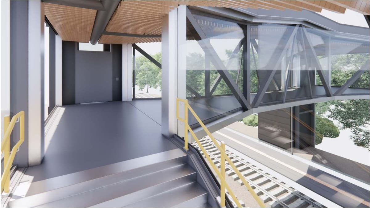 Design for Abergavenny train station revealed