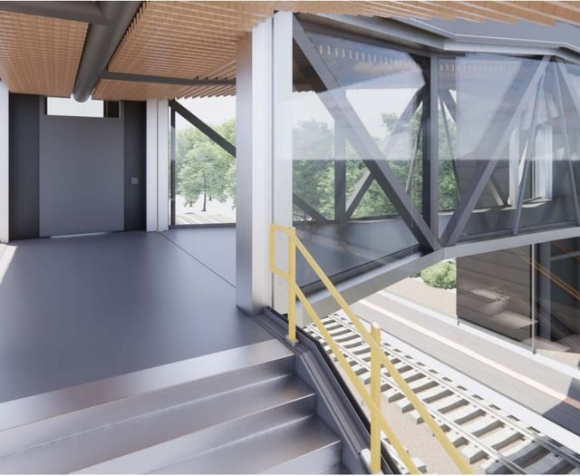 Design for Abergavenny train station revealed