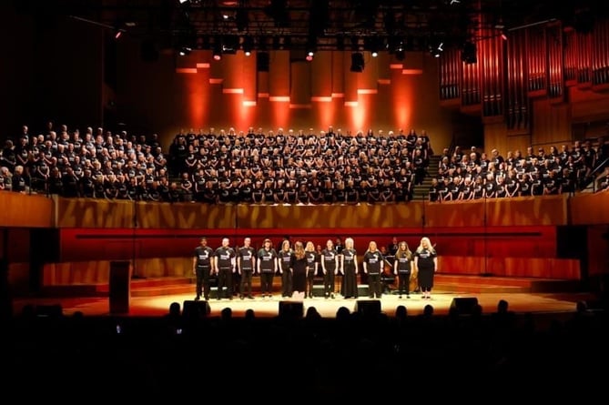 Tenovus Abergavenny choir