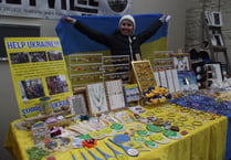 Maryna and Vadym raise funds for Ukraine