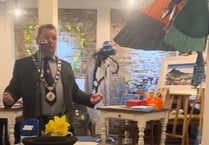 Aber Mayor's auction raises more than £4,000