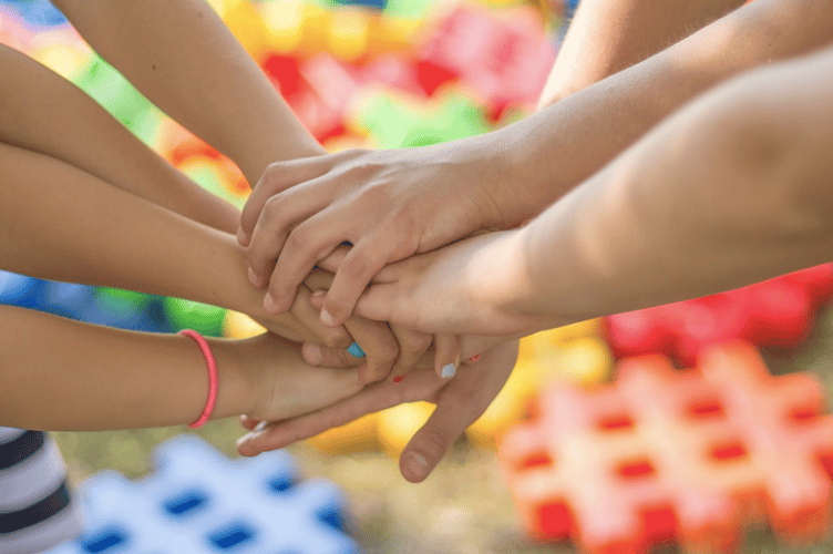 Children hands