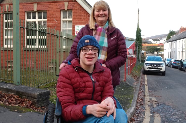 Karen and her son, Alex