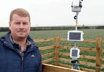 New weather stations help farmers forecast weather conditions