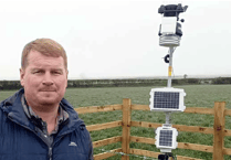New weather stations help farmers forecast weather conditions
