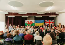 Ukrainian families thank the Monmouthshire Community in heartfelt gathering