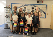 Royal writing competition  at Usk Primary School
