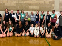 Charity netball match in support of young player