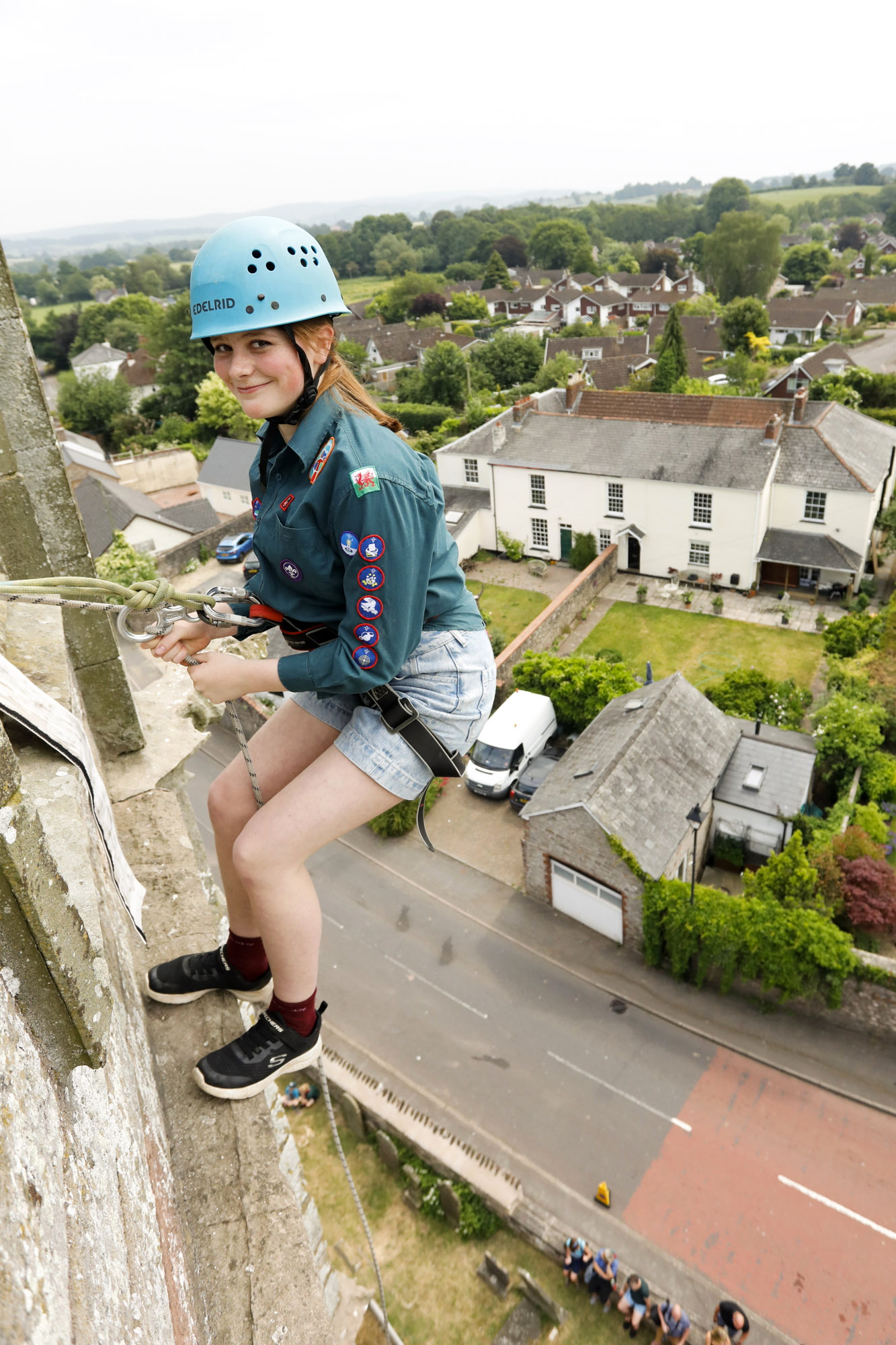 Going over the edge to raise funds at Raglan church