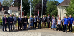 Flag raised at County Hall to mark Armed Forces Week