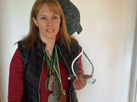 Abergavenny’s world champion stone skimmer takes British championships