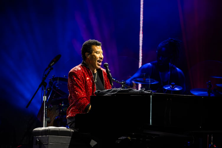 Lionel Richie delighted the audience at Chepstow Racecourse on June 30, 2023
