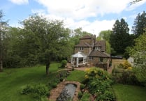 Former mill for sale sits in ten acres of land with river views 