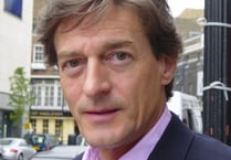 Nigel Havers hoving in to view at special Monmouth Savoy event