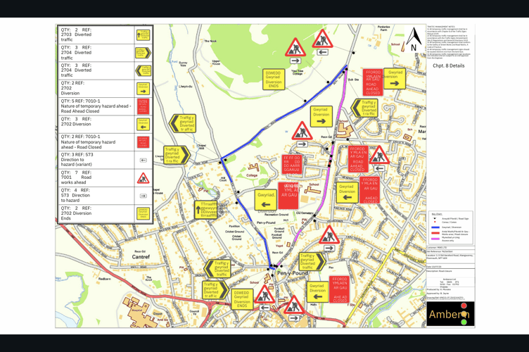 road closure