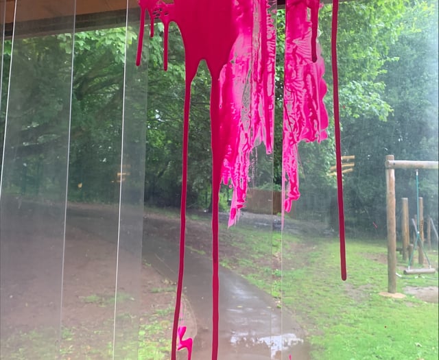 Police investigate vandalism of local school