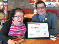 Abergavenny's Sarah Griffiths recognised for outstanding contribution