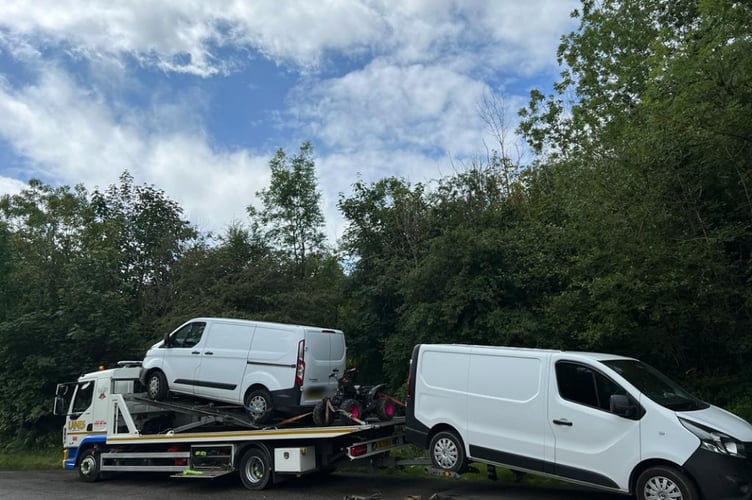 Van seized
