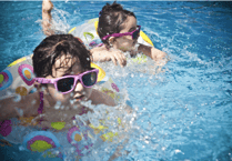 Monmouthshire children have a splashing time at Swimming Festival