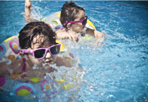 Monmouthshire children have a splashing time at Swimming Festival