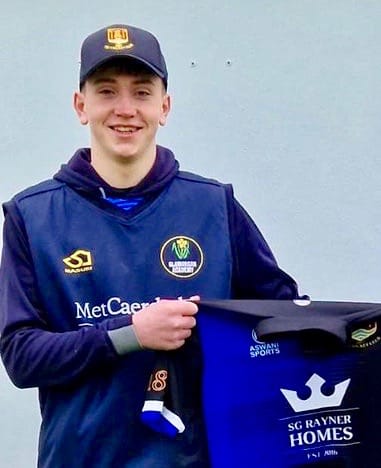 Hugo Caldicott hit 63 for Usk CC