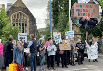 Campaigners protest suggested Day Centre venue 