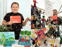 Abergavenny prize winners at revived Monmouth Show