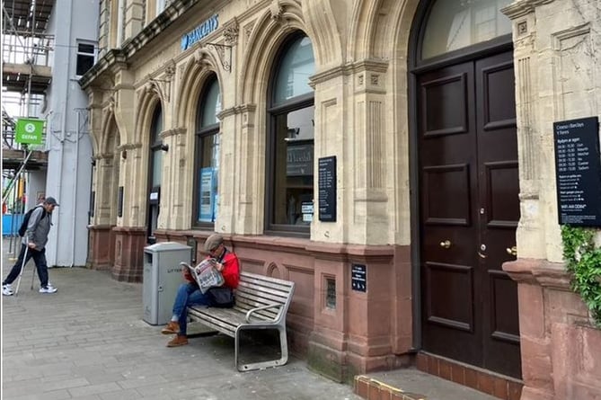 Barclays Bank has been given permission to replace a cash machine at its Abergavenny branch on Frogmore Street.