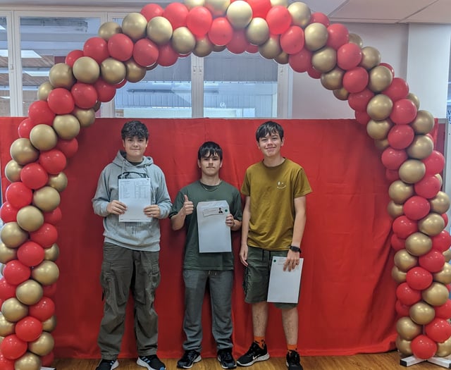 Students across the region celebrate their GCSE results