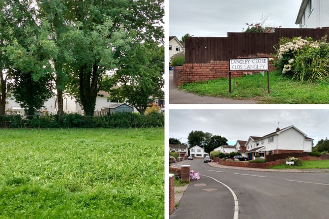 A site at Langley Close in Magor has been put forward as a potential gipsy site