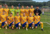 Blues for Blaenavon FC in new yellow strip