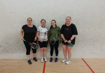 Abergavenny Squash Club ladies match at Merthyr proves big hit