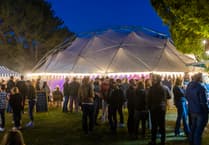 Sant Ffraed House Sponsors Abergavenny Food Festival Dome at The Castle