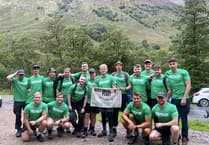 Crickhowell group conquers Three Peaks in tribute to nurse