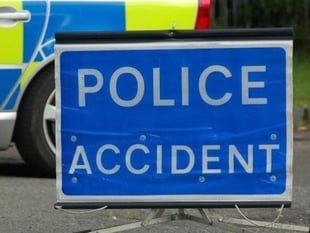 Closure due to collision on dual carriageway near Abergavenny