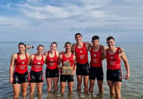 Life's a beach for Welsh rowers