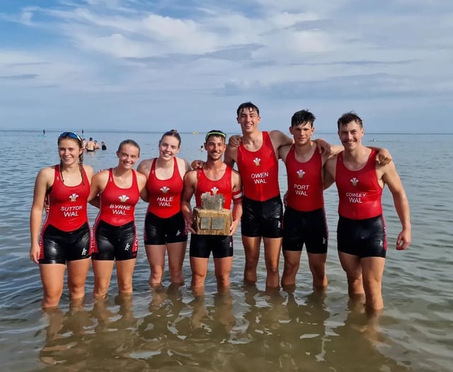 Life’s a Beach as Wales rowers land first team title