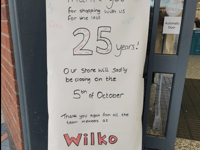 Abergavenny Wilko announces official closing date