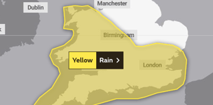 Met Office issues yellow weather warnings for end of week downpour 