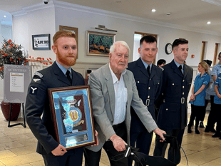 RAF helps John mark 100 years
