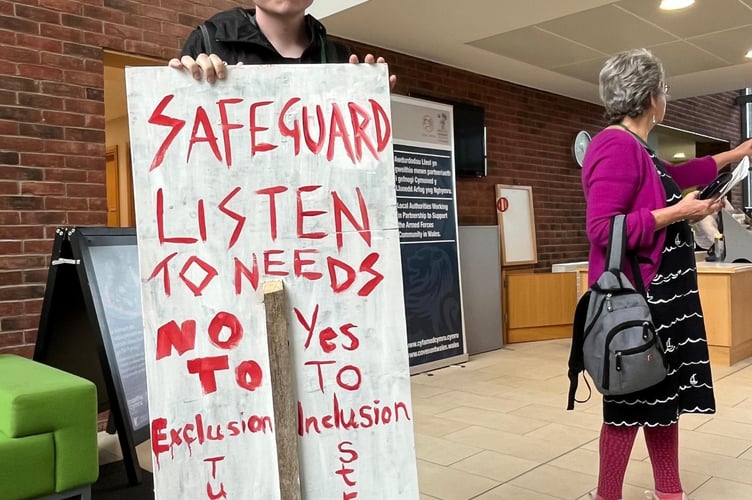 Campaigner Owen B Lewis was one of 13 public speakers who addressed the council\'s scrutiny committee. 