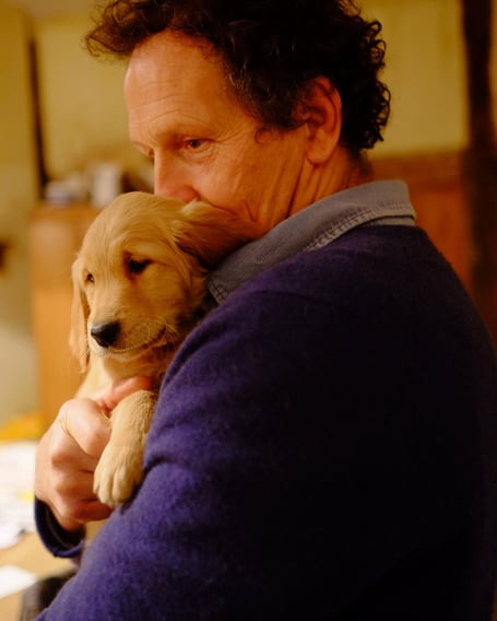 Monty Don and Nell