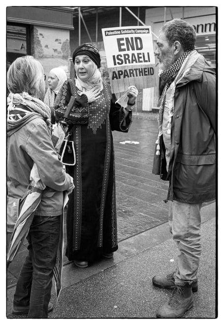 'End All Violence' protest