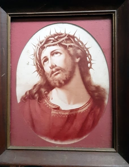Christ in Thorns by Eddie Madge