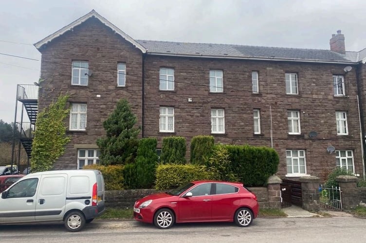 The former kingdom hall in Brecon Road, Abergavenny that is to be converted to flats.