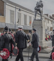 Hymns sung at the War Memorial on Sunday - and all the lyrics