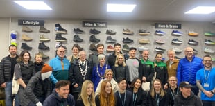 VIDEO: Grand opening of Abergavenny's newest high street store